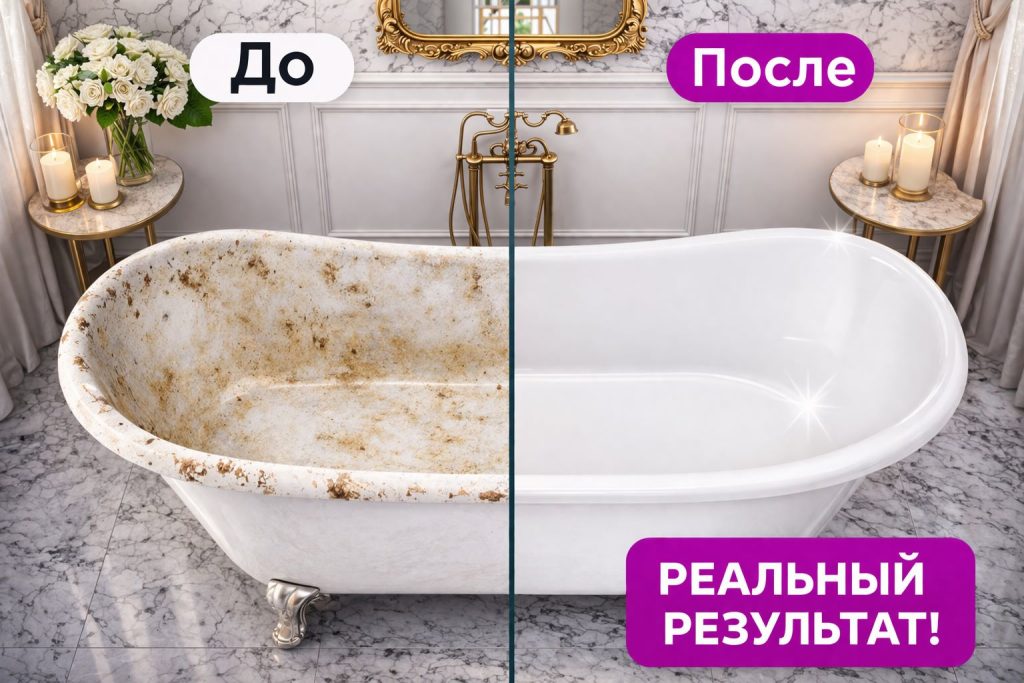 реставрация ванн жидким акрилом